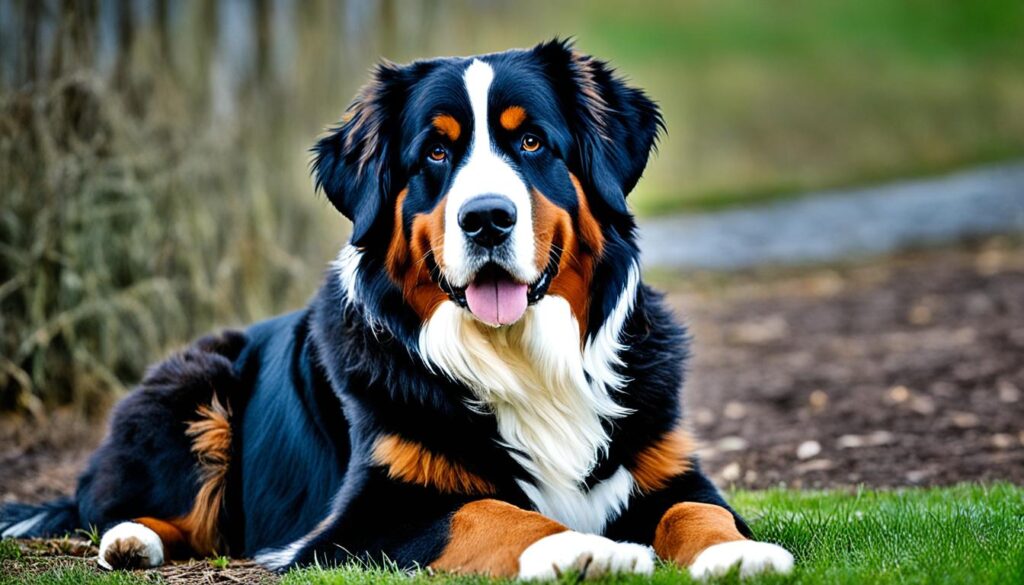 Bernese Mountain Dog gentle giant