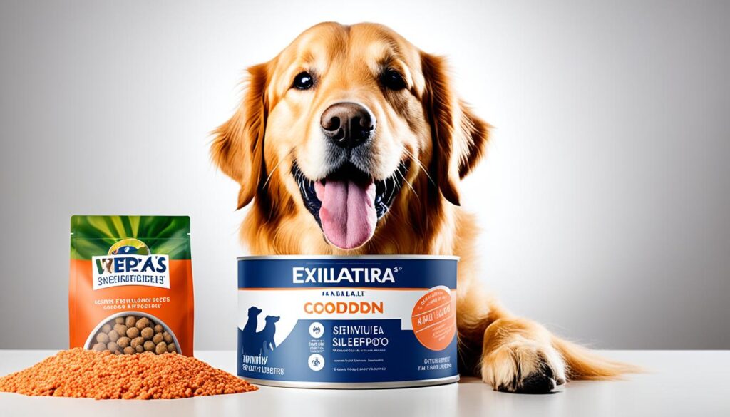 Dog food for sensitive skin