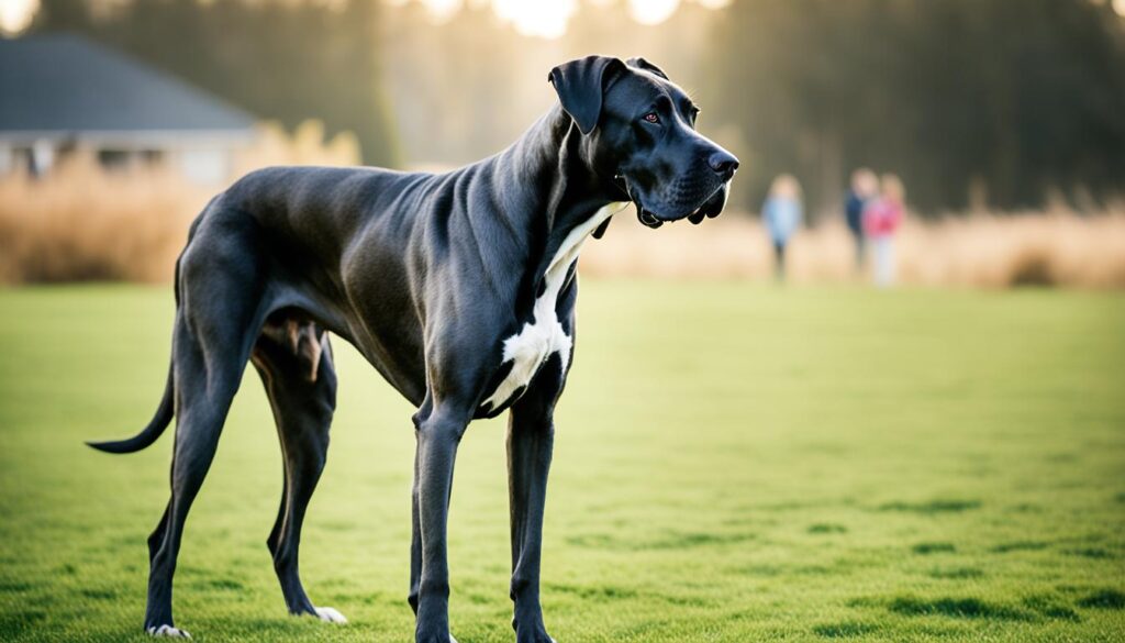 Great Dane gentle giant breed