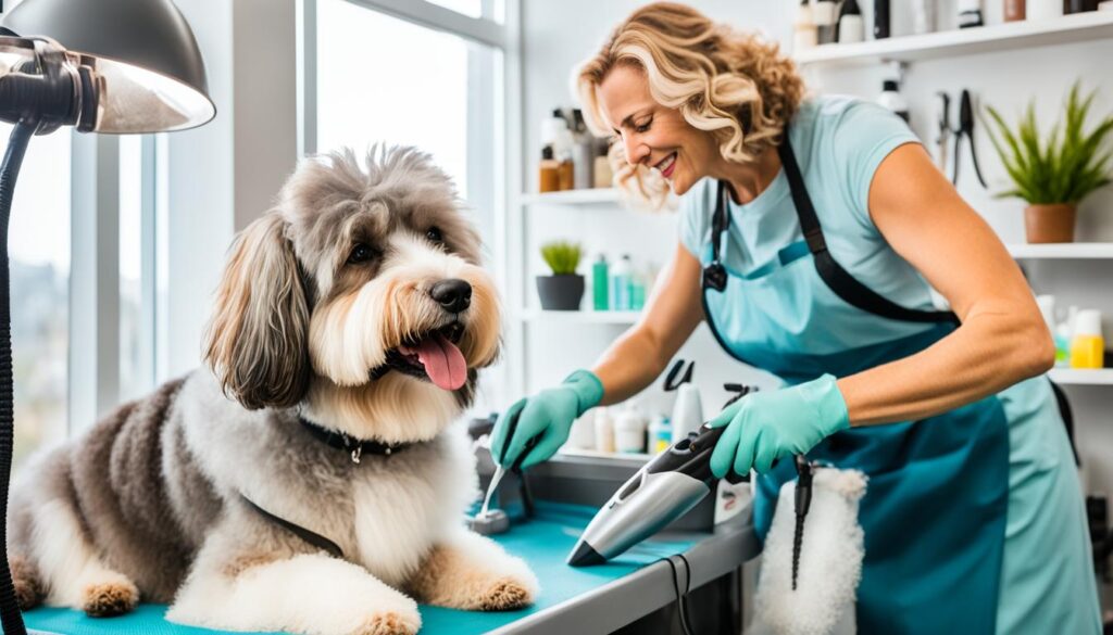 Grooming hypoallergenic dogs