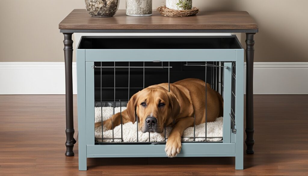 Large dog crate size guide