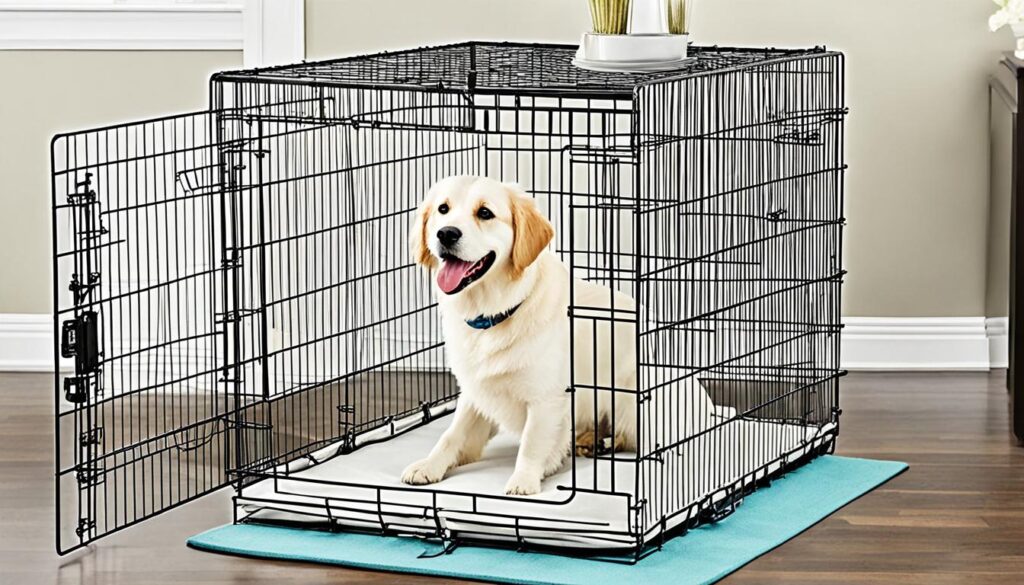 Large dog crate selection